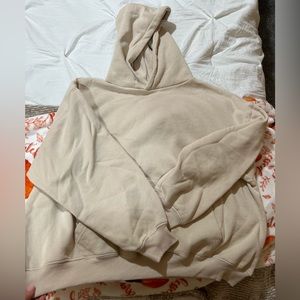 cream tan hoodie - cotton on